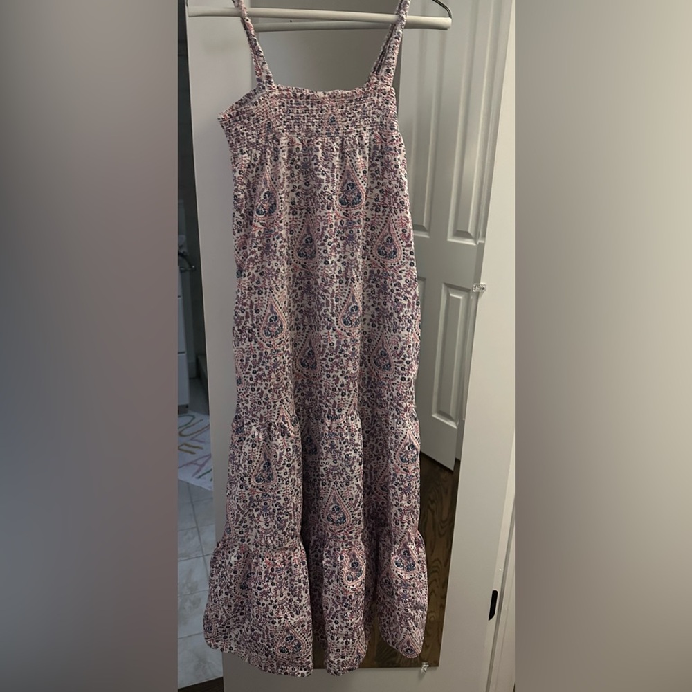 Floral Pink Maxi Dress
